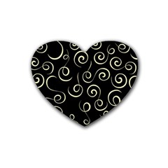 Pattern Heart Coaster (4 pack) 