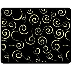 Pattern Double Sided Fleece Blanket (Medium) 