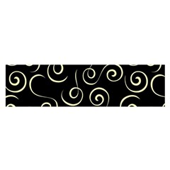 Pattern Satin Scarf (Oblong)