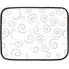 Pattern Fleece Blanket (mini) by ValentinaDesign