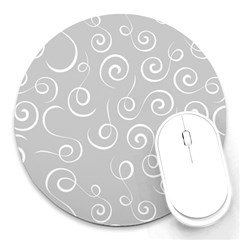 Pattern Round Mousepads by ValentinaDesign