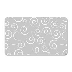 Pattern Magnet (rectangular) by ValentinaDesign