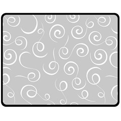 Pattern Double Sided Fleece Blanket (medium)  by ValentinaDesign