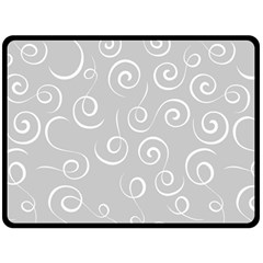 Pattern Double Sided Fleece Blanket (large) 