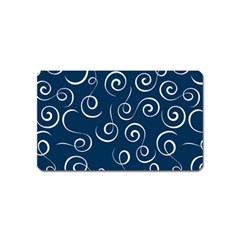 Pattern Magnet (name Card) by ValentinaDesign