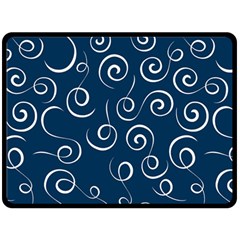 Pattern Double Sided Fleece Blanket (large) 