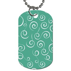 Pattern Dog Tag (two Sides) by ValentinaDesign