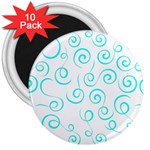 Pattern 3  Magnets (10 pack)  Front