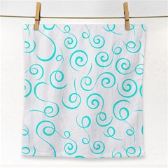 Pattern Face Towel by ValentinaDesign