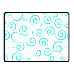 Pattern Fleece Blanket (small) by ValentinaDesign