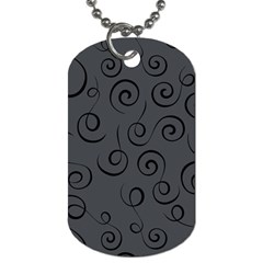 Pattern Dog Tag (two Sides) by ValentinaDesign