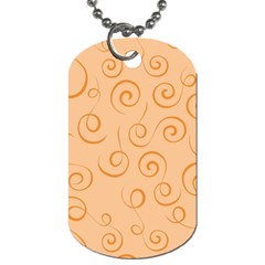 Pattern Dog Tag (one Side) by ValentinaDesign