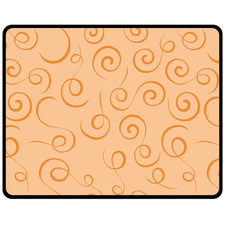 Pattern Double Sided Fleece Blanket (Medium) 