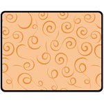 Pattern Double Sided Fleece Blanket (Medium)  58.8 x47.4  Blanket Back