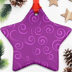 Pattern Star Ornament (two Sides) by ValentinaDesign