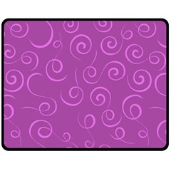 Pattern Double Sided Fleece Blanket (medium)  by ValentinaDesign