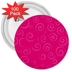 Pattern 3  Buttons (100 Pack)  by ValentinaDesign