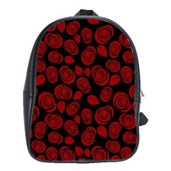 Floral Pattern School Bags (xl)  by ValentinaDesign