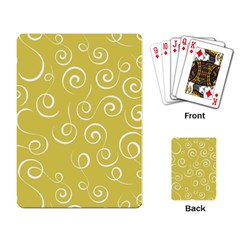 Floral Pattern Playing Card by ValentinaDesign