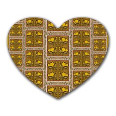 Pasta Con Fish Al Diente Heart Mousepads by pepitasart