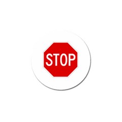 Stop Sign Golf Ball Marker (4 Pack) by Valentinaart