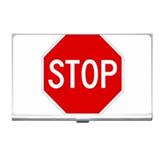 Stop Sign Business Card Holders by Valentinaart