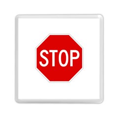 Stop Sign Memory Card Reader (square)  by Valentinaart