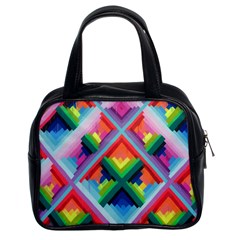 Rainbow Chem Trails Classic Handbags (2 Sides) by Nexatart