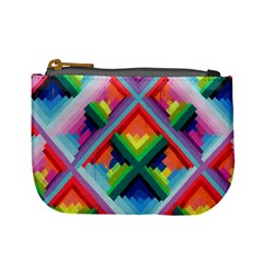 Rainbow Chem Trails Mini Coin Purses by Nexatart