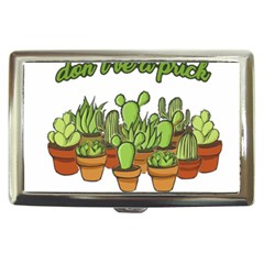 Cactus - Dont Be A Prick Cigarette Money Cases by Valentinaart