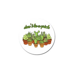 Cactus - Dont Be A Prick Golf Ball Marker (4 Pack) by Valentinaart