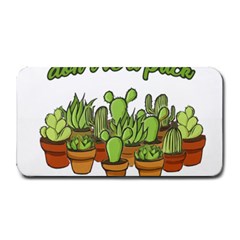 Cactus - Dont Be A Prick Medium Bar Mats by Valentinaart