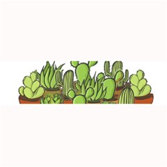 Cactus - Dont Be A Prick Large Bar Mats by Valentinaart