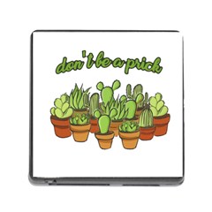 Cactus - Dont Be A Prick Memory Card Reader (square) by Valentinaart