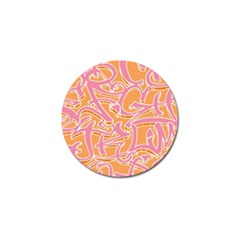 Abc Graffiti Golf Ball Marker (10 Pack) by Nexatart