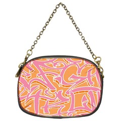 Abc Graffiti Chain Purses (two Sides)  by Nexatart