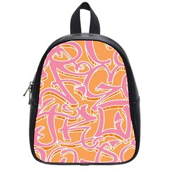 Abc Graffiti School Bags (small)  by Nexatart