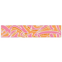 Abc Graffiti Flano Scarf (small) by Nexatart