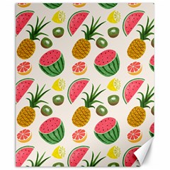 Fruits Pattern Canvas 20  X 24  