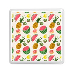 Fruits Pattern Memory Card Reader (square)  by Nexatart