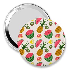 Fruits Pattern 3  Handbag Mirrors by Nexatart