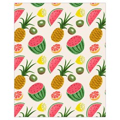 Fruits Pattern Drawstring Bag (small) by Nexatart