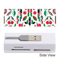 Abstract Peacock Memory Card Reader (stick)  by Nexatart