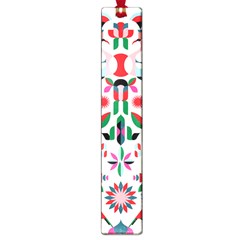 Abstract Peacock Large Book Marks by Nexatart