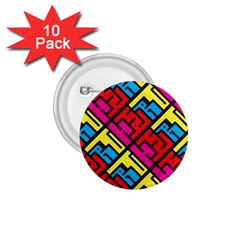 Hert Graffiti Pattern 1 75  Buttons (10 Pack)