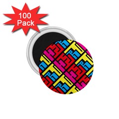 Hert Graffiti Pattern 1 75  Magnets (100 Pack)  by Nexatart