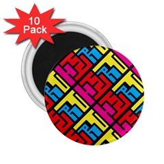 Hert Graffiti Pattern 2 25  Magnets (10 Pack)  by Nexatart