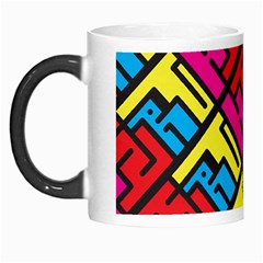 Hert Graffiti Pattern Morph Mugs by Nexatart