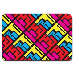 Hert Graffiti Pattern Large Doormat  by Nexatart