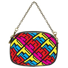 Hert Graffiti Pattern Chain Purses (two Sides)  by Nexatart